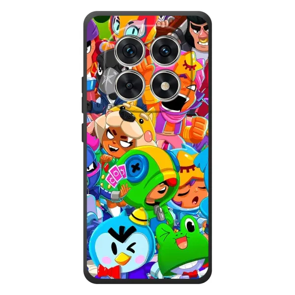 Чехол с рисунком «Brawl-Stars» для Xiaomi Redmi Note 15 Чехол с рисунком «Brawl-Stars» для Xiaomi Redmi Note 15