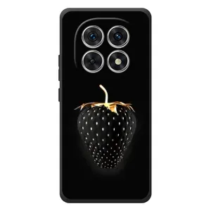 Чохол з зображенням смачної їжі для Xiaomi Redmi Note 15 (Чорна полуниця)