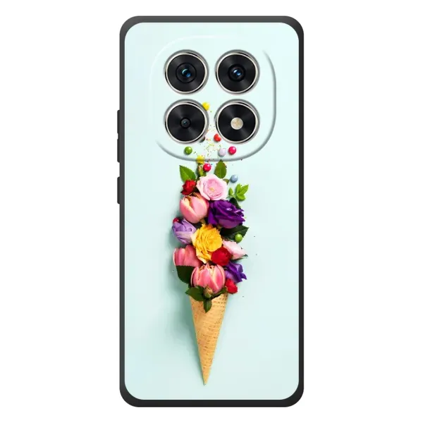 Чехол с рисунком «Цветок-мороженное» для Xiaomi Redmi Note 15 Чехол с рисунком «Цветок-мороженное» для Xiaomi Redmi Note 15