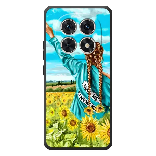 Чехол с рисунком «Девушка на поле» для Xiaomi Redmi Note 15 Чехол с рисунком «Девушка на поле» для Xiaomi Redmi Note 15