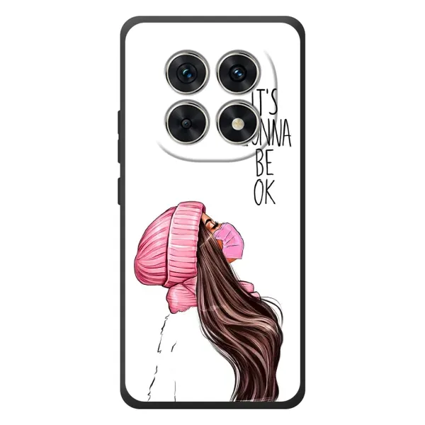 Чехол с рисунком «Девушка в маске» для Xiaomi Redmi Note 15 Чехол с рисунком «Девушка в маске» для Xiaomi Redmi Note 15