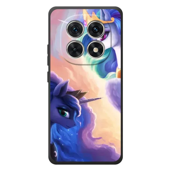 Чехол с рисунком «Единорожки на тучках» для Xiaomi Redmi Note 15 Чехол с рисунком «Единорожки на тучках» для Xiaomi Redmi Note 15