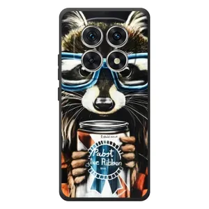 Силіконовий Чохол з Энотами на Xiaomi Redmi Note 15 (Єнот в окулярах)