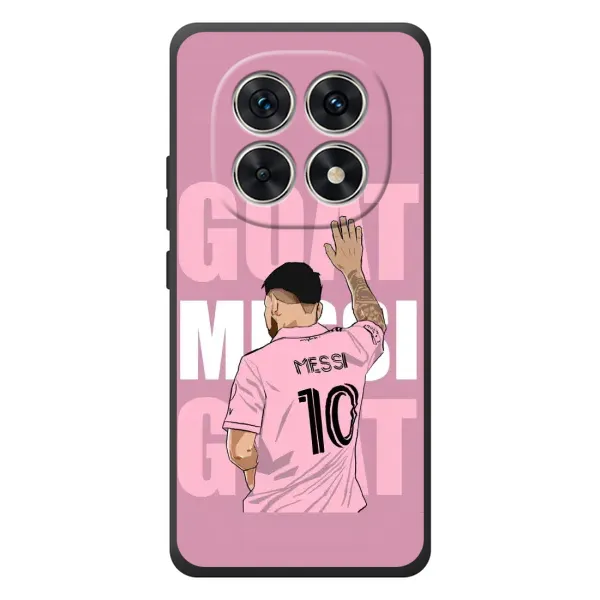 Чехол с рисунком «GOAT MESSI» для Xiaomi Redmi Note 15 Чехол с рисунком «GOAT MESSI» для Xiaomi Redmi Note 15