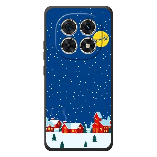 Чехол с рисунком «Город в снегу» для Xiaomi Redmi Note 15 Чехол с рисунком «Город в снегу» для Xiaomi Redmi Note 15