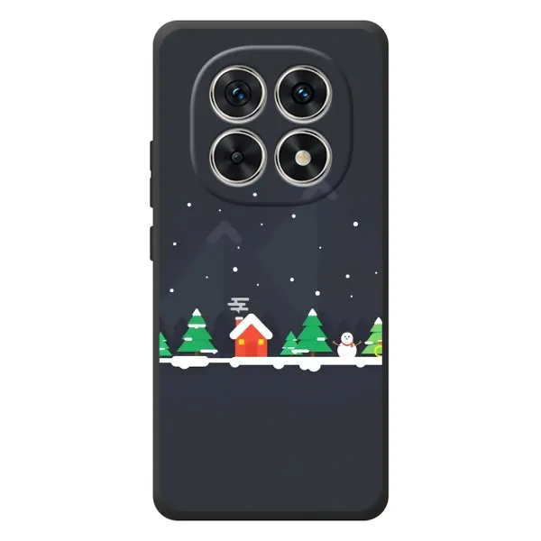 Чехол с рисунком «Город зимний» для Xiaomi Redmi Note 15 Чехол с рисунком «Город зимний» для Xiaomi Redmi Note 15