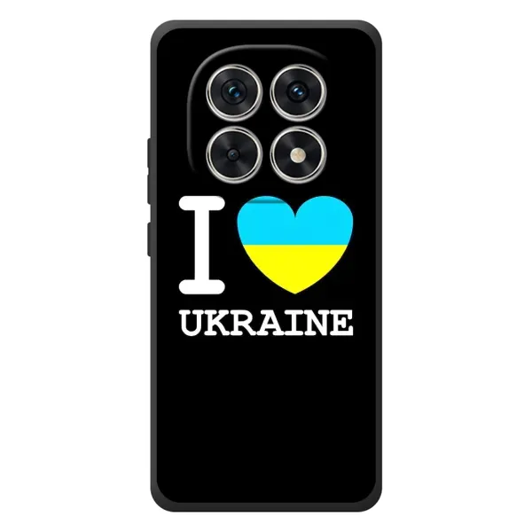Чехол с рисунком «I Love Ukraine» для Xiaomi Redmi Note 15 Чехол с рисунком «I Love Ukraine» для Xiaomi Redmi Note 15