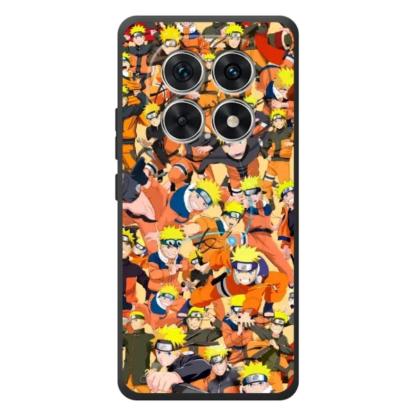 Чехол с рисунком «Коллаж Наруто» для Xiaomi Redmi Note 15 Чехол с рисунком «Коллаж Наруто» для Xiaomi Redmi Note 15