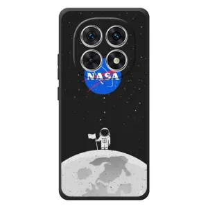Силиконовый бампер с принтом "Наса" на Xiaomi Redmi Note 15 (Космонавт NASA)