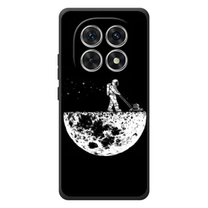 Силиконовый Чехол с принтом "Космонавты" на Xiaomi Redmi Note 15 (Космонавт)