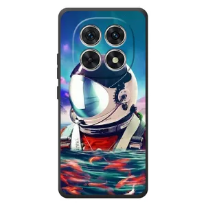 Силиконовый Чехол с принтом "Космонавты" на Xiaomi Redmi Note 15 (Космонавт в воде)