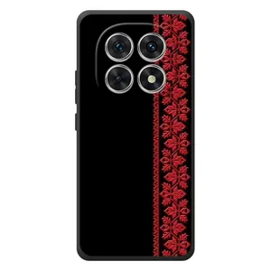 Силіконовый Чохол на Xiaomi Redmi Note 15 (Червона вишиванка)
