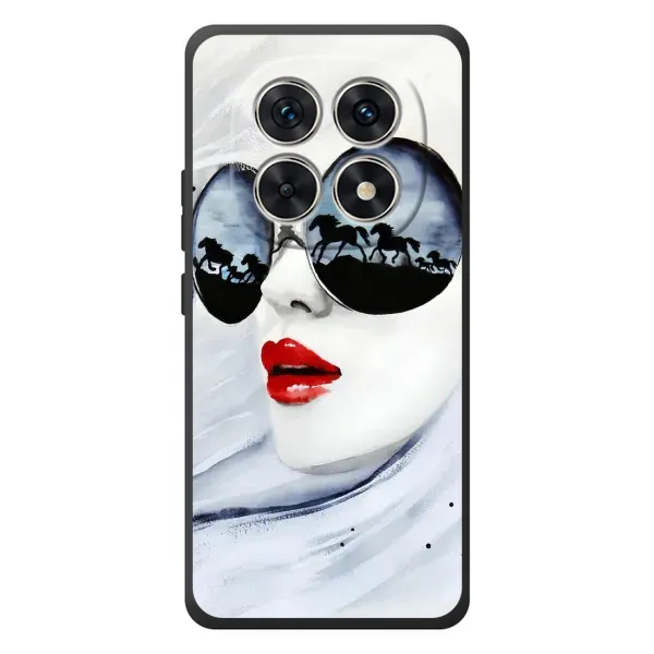 Чехол с рисунком «Любительница коней» для Xiaomi Redmi Note 15 Чехол с рисунком «Любительница коней» для Xiaomi Redmi Note 15
