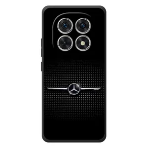 Силиконовый бампер с картинкой машины на Xiaomi Redmi Note 15 (Mercedes)