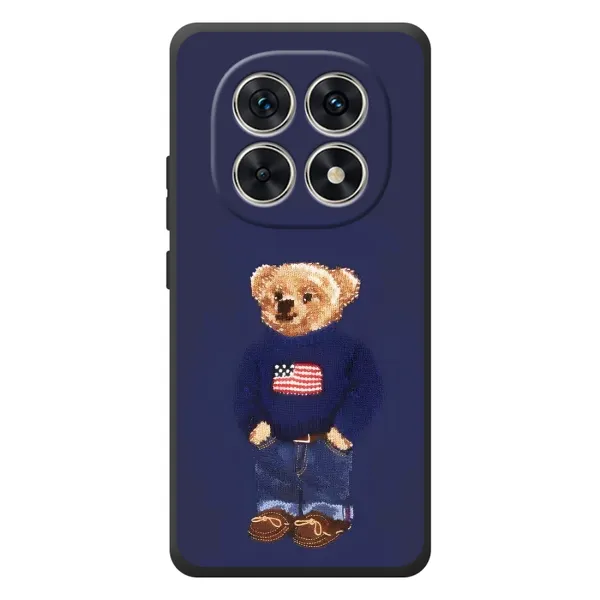 Чехол с рисунком «Мишка USA» для Xiaomi Redmi Note 15