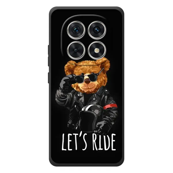 Чехол с рисунком «Модный Мишка» для Xiaomi Redmi Note 15
