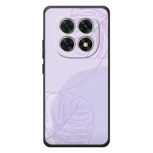 Чохол квітковий дизайн для Xiaomi Redmi Note 15 (Монстера фіолетова)