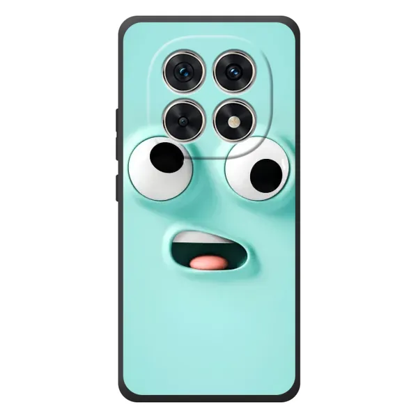 Чехол с рисунком «Забавное мятное лицо» для Xiaomi Redmi Note 15 Чехол с рисунком «Забавное мятное лицо» для Xiaomi Redmi Note 15