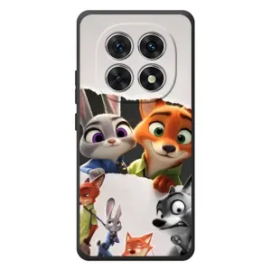 Силіконовий чохол з принтом Зоотрополіс для Xiaomi Redmi Note 15 (Персонажі Зоо)