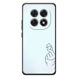 Чехлы (Знак сердечка) на Xiaomi Redmi Note 15 (Сердце на голубом)