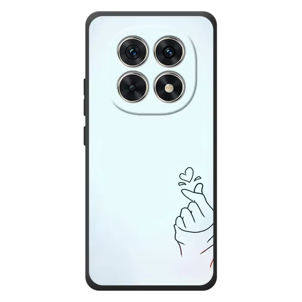 Чехол с рисунком «Сердце на голубом» для Xiaomi Redmi Note 15 Чехол с рисунком «Сердце на голубом» для Xiaomi Redmi Note 15