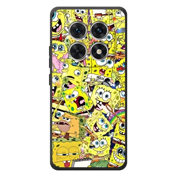 Чехол с рисунком «Спанч Боб Арт» для Xiaomi Redmi Note 15 Чехол с рисунком «Спанч Боб Арт» для Xiaomi Redmi Note 15