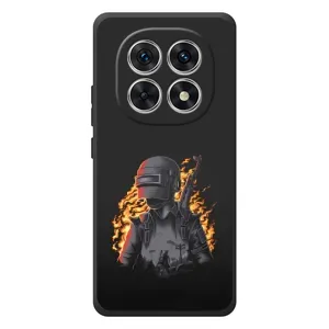 Чохол з картинкою "Герой Pubg" на Xiaomi Redmi Note 15 (В полум'ї)