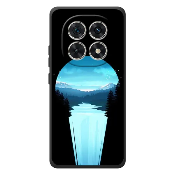 Чехол с рисунком «Синий Водопад» для Xiaomi Redmi Note 15 Чехол с рисунком «Синий Водопад» для Xiaomi Redmi Note 15