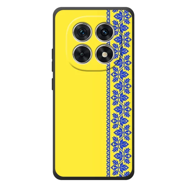 Чехол с рисунком «Вышиванка на желтом» для Xiaomi Redmi Note 15 Чехол с рисунком «Вышиванка на желтом» для Xiaomi Redmi Note 15