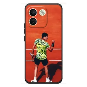 Чехлы с принтом Спортивная тематика для Xiaomi Redmi Note 17 Pro Max (Алькарас Теннисист)