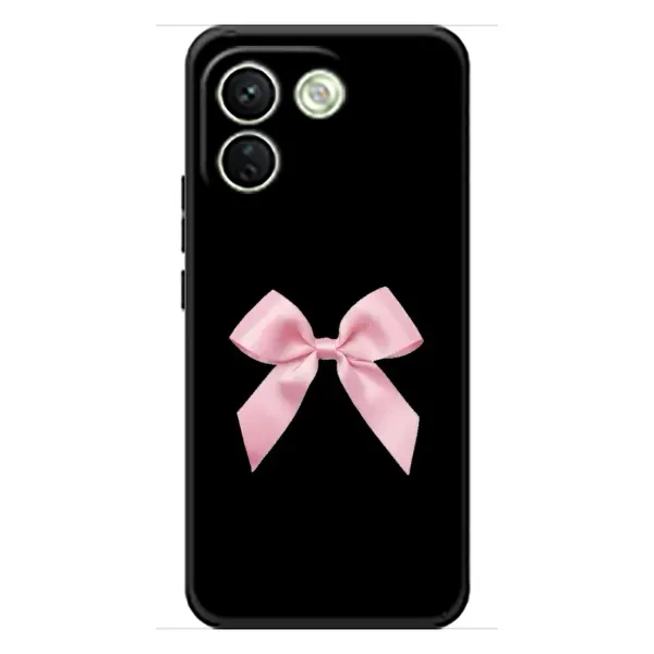 Чехол с рисунком «Бант на черном» для Xiaomi Redmi Note 17 Pro Max Чехол с рисунком «Бант на черном» для Xiaomi Redmi Note 17 Pro Max