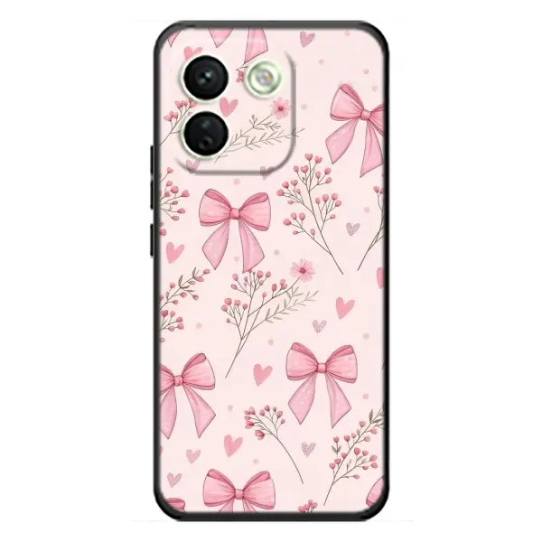 Чехол с рисунком «Банты с цветами» для Xiaomi Redmi Note 17 Pro Max Чехол с рисунком «Банты с цветами» для Xiaomi Redmi Note 17 Pro Max
