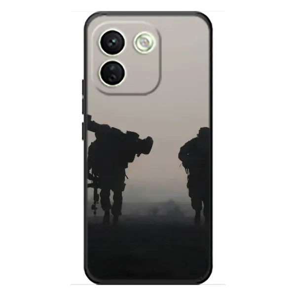 Чехол с рисунком «Бой солдат» для Xiaomi Redmi Note 17 Pro Max