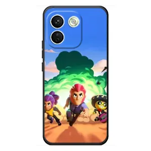 Силиконовый Чехол на Xiaomi Redmi Note 17 Pro Max с картинкой Brawl Stars (Бравел Старс)