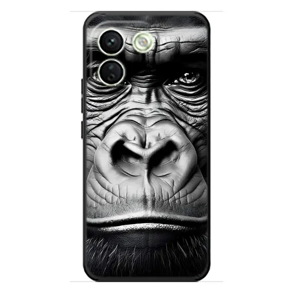 Чехол с рисунком «Черная обезьяна» для Xiaomi Redmi Note 17 Pro Max Чехол с рисунком «Черная обезьяна» для Xiaomi Redmi Note 17 Pro Max