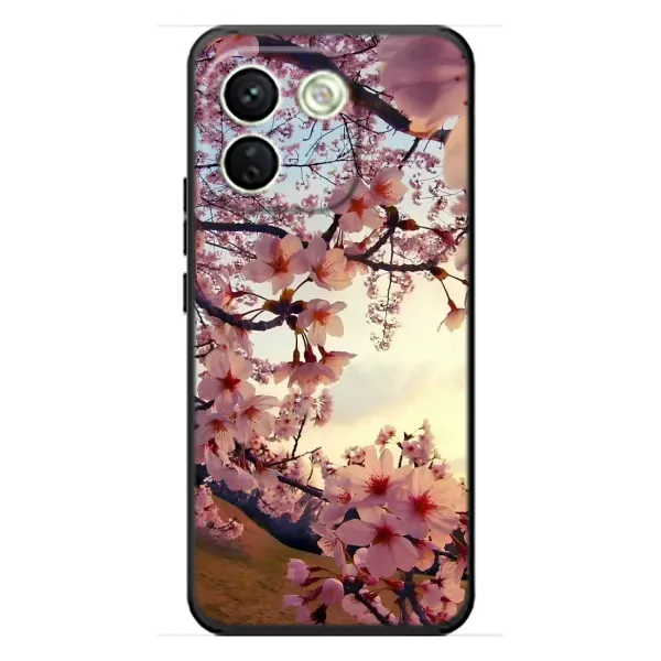 Чехол с рисунком «Цветущая сакура» для Xiaomi Redmi Note 17 Pro Max