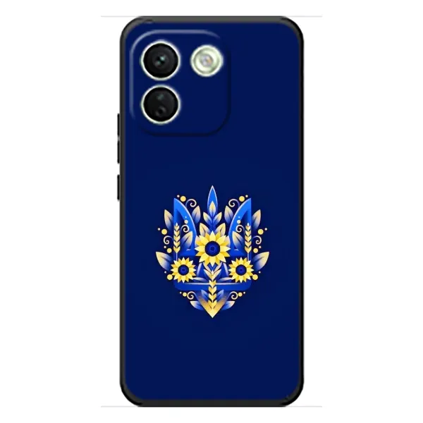 Чехол с рисунком «Цветущий Герб» для Xiaomi Redmi Note 17 Pro Max