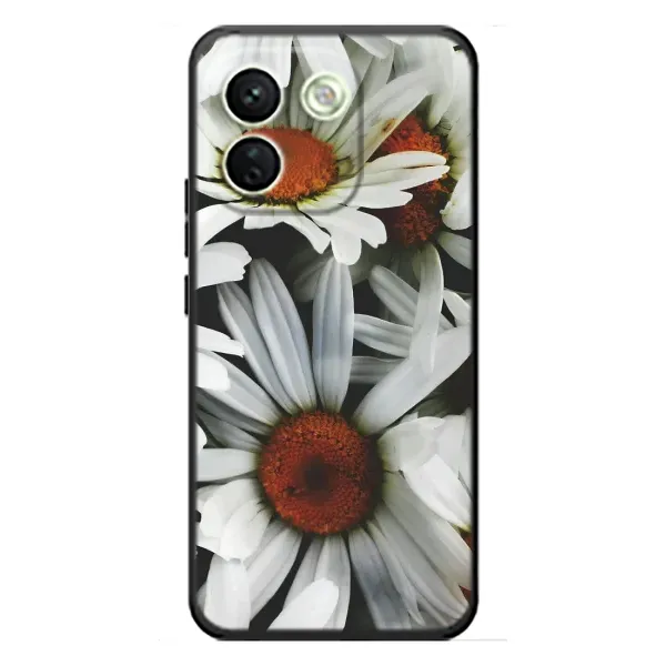 Чехол с рисунком «Цветы Ромашки» для Xiaomi Redmi Note 17 Pro Max