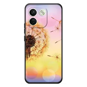Силиконовый Чехол с одуванчиками на Xiaomi Redmi Note 17 Pro Max (Цветок-одуванчик)