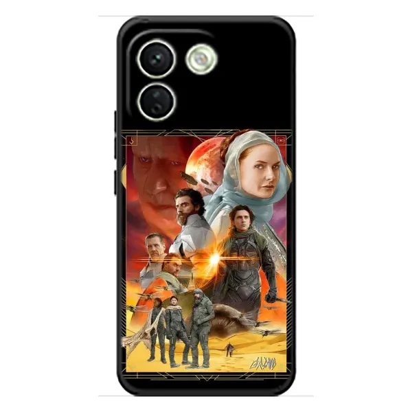 Чехол с рисунком «Д Ю Н А» для Xiaomi Redmi Note 17 Pro Max