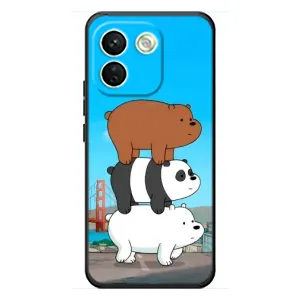 Чехлы с Пандами на Xiaomi Redmi Note 17 Pro Max (Друзья)