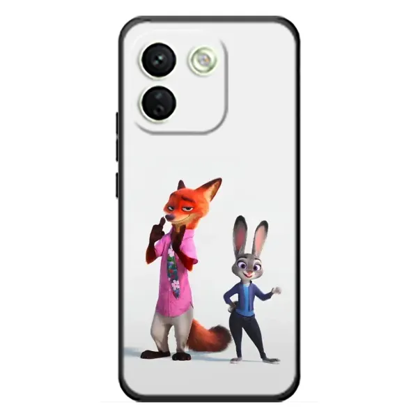Чехол с рисунком «Джуди и Ник» для Xiaomi Redmi Note 17 Pro Max Чехол с рисунком «Джуди и Ник» для Xiaomi Redmi Note 17 Pro Max
