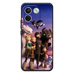 Чехол дракон Беззубик для Xiaomi Redmi Note 17 Pro Max (Герои дракона)