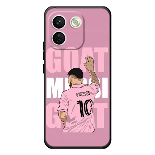 Чехол с рисунком «GOAT MESSI» для Xiaomi Redmi Note 17 Pro Max Чехол с рисунком «GOAT MESSI» для Xiaomi Redmi Note 17 Pro Max