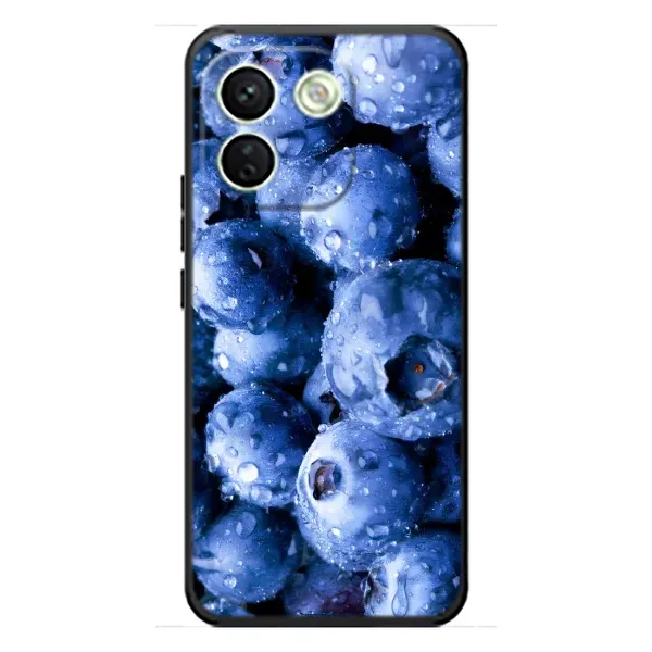 Чехол с рисунком «Голубика» для Xiaomi Redmi Note 17 Pro Max Чехол с рисунком «Голубика» для Xiaomi Redmi Note 17 Pro Max