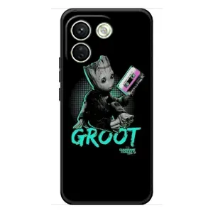 Чехол Супергерои Марвел на Сяоми Редми Нот 17 Про Макс (Groot)