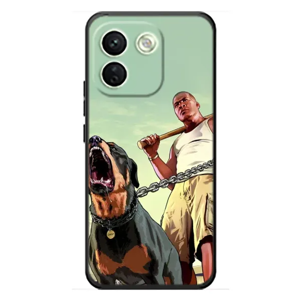 Чехол с рисунком «GTA» для Xiaomi Redmi Note 17 Pro Max Чехол с рисунком «GTA» для Xiaomi Redmi Note 17 Pro Max