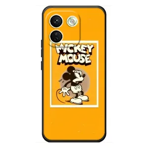 Чехлы с принтом Микки Маус на Xiaomi Redmi Note 17 Pro Max (Испуганный Микки)