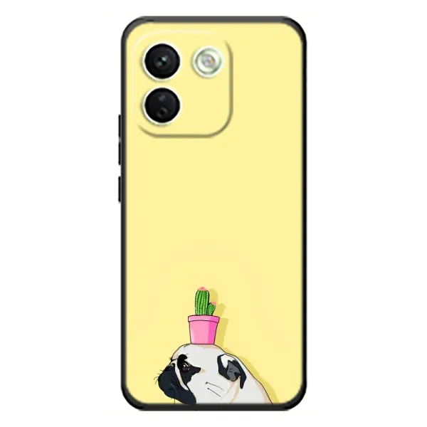 Чехол с рисунком «Кактус на голове» для Xiaomi Redmi Note 17 Pro Max Чехол с рисунком «Кактус на голове» для Xiaomi Redmi Note 17 Pro Max