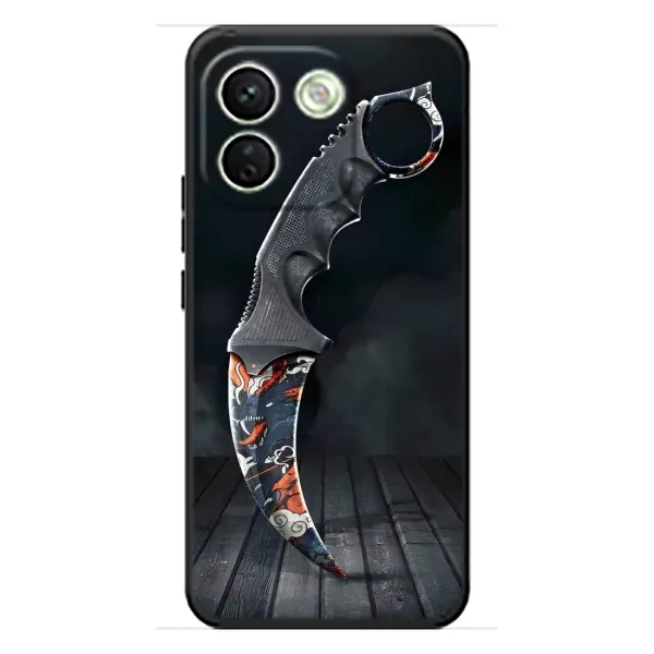 Чехол с рисунком «Кинжал КС ГО» для Xiaomi Redmi Note 17 Pro Max Чехол с рисунком «Кинжал КС ГО» для Xiaomi Redmi Note 17 Pro Max
